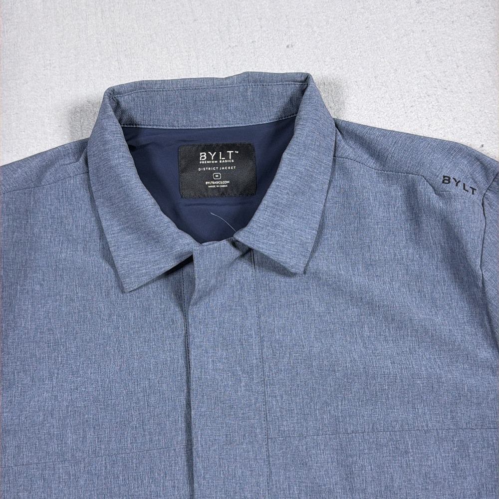 BYLT Premium Basics District Jacket Men Medium Bl… - image 3